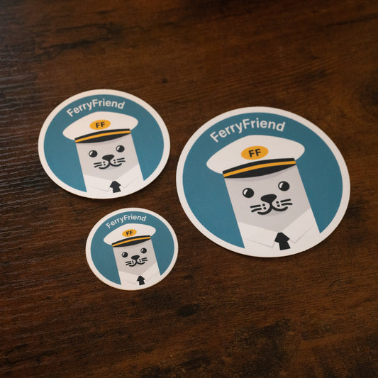 FerryFriend Mascot Sticker